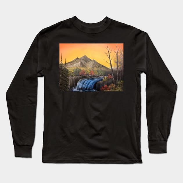 Scenic Fall Seclusion Long Sleeve T-Shirt by J&S mason